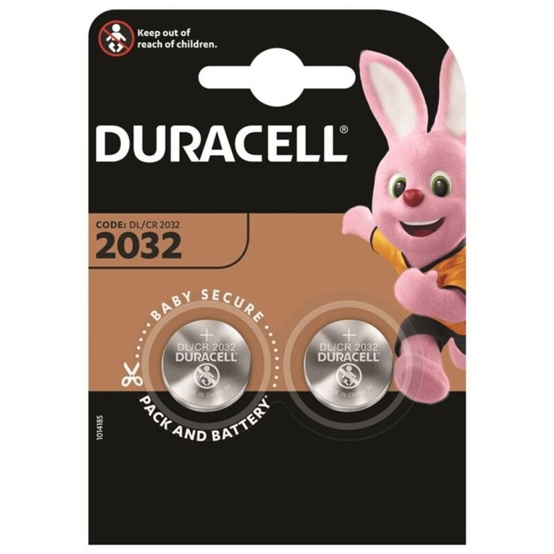Duracell CR2032 – 3V lítium gombelem (2 db)