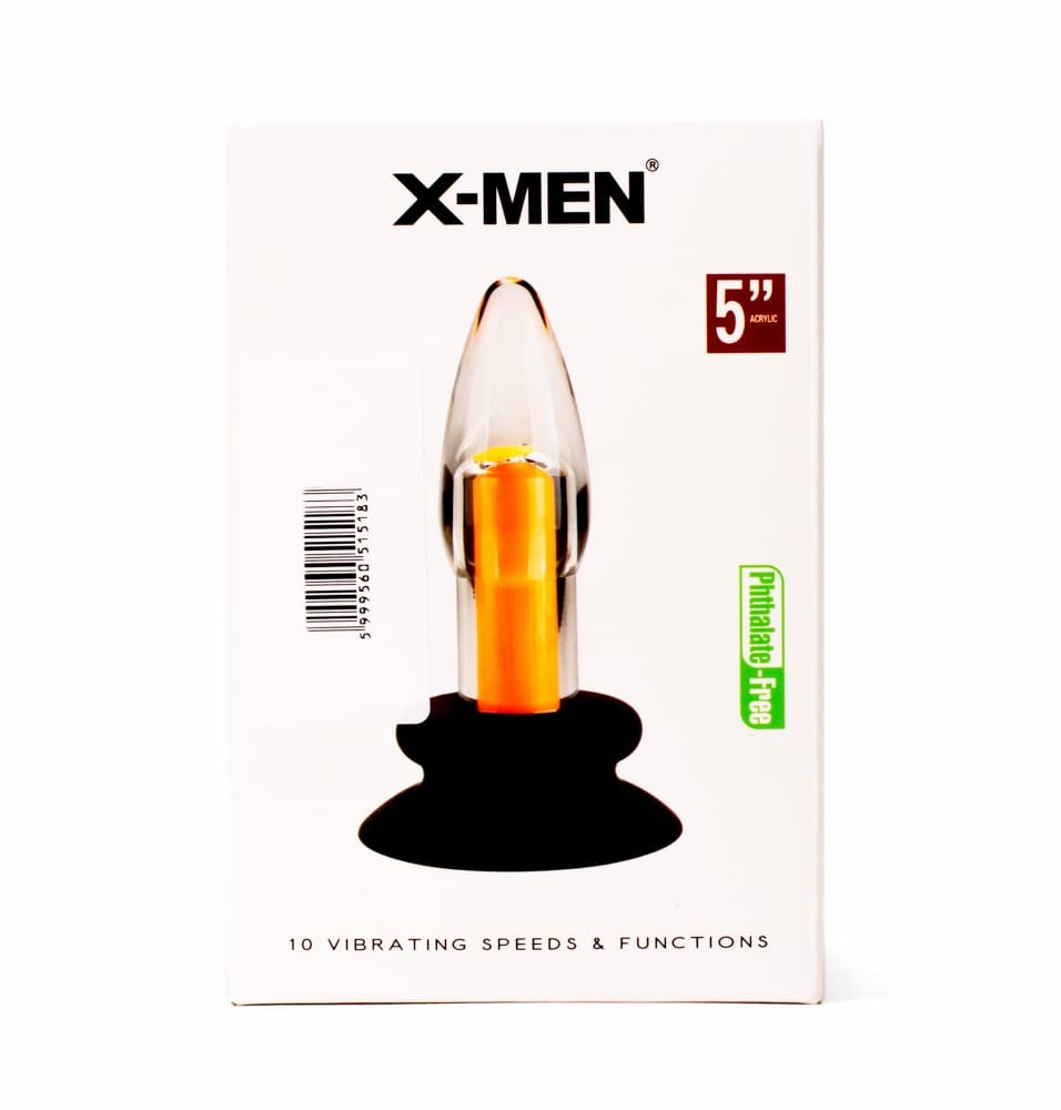 X-MEN 10 Speeds Vibrating Plug_B15O50_1