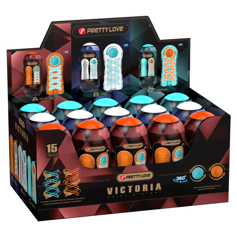 Pretty Love - Victoria – prémium maszturbátor 15 funkcióval