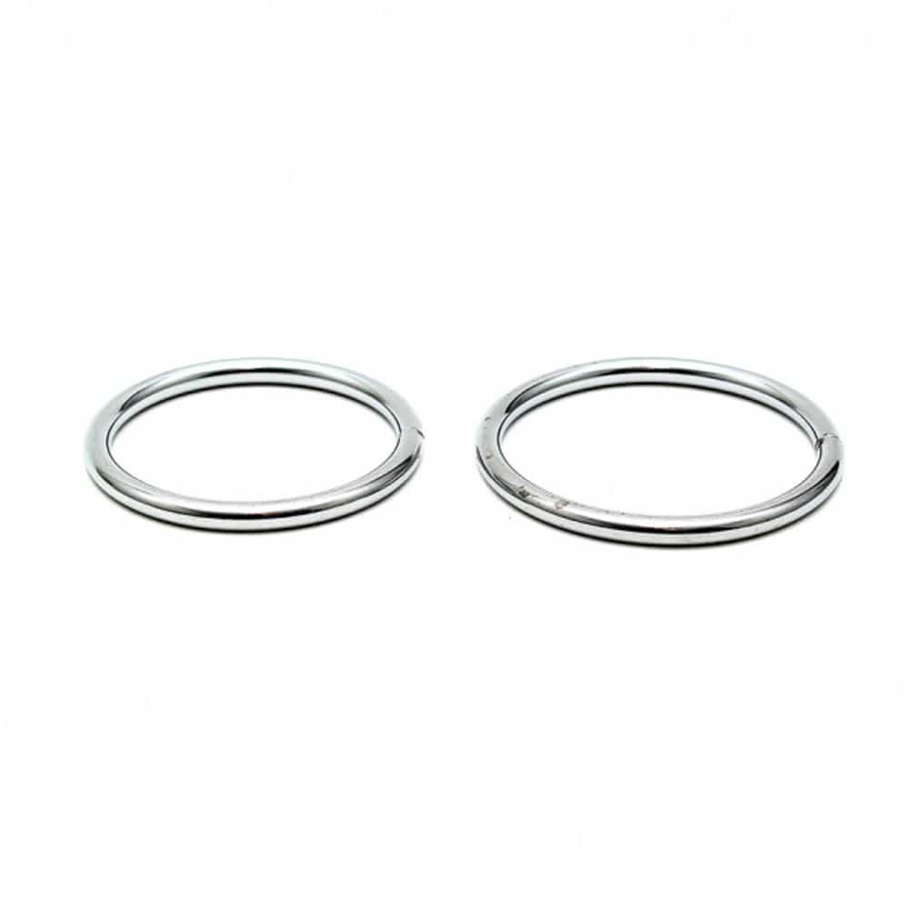 Cock Rings Silver 