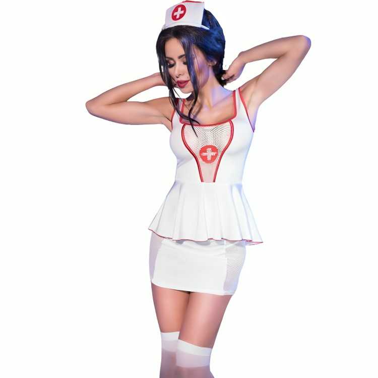 CHILIROSE - szexi nővér jelmez L/XL méretben