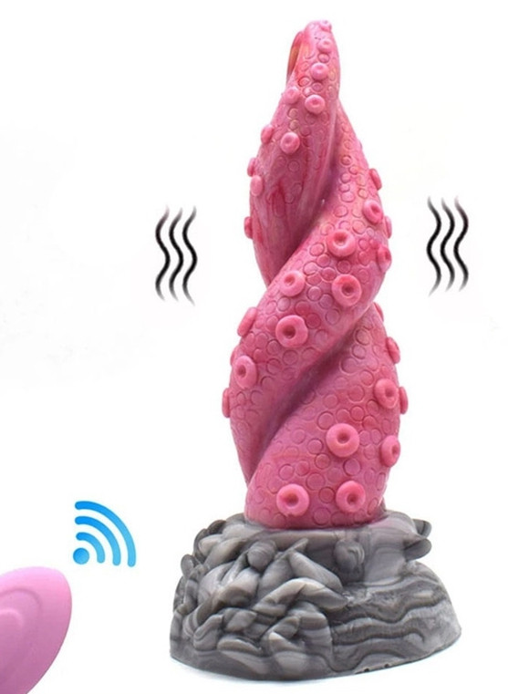 Viby Tenty – vibráló dildó, 15 x 5 cm, élvezetes felfedezéshez