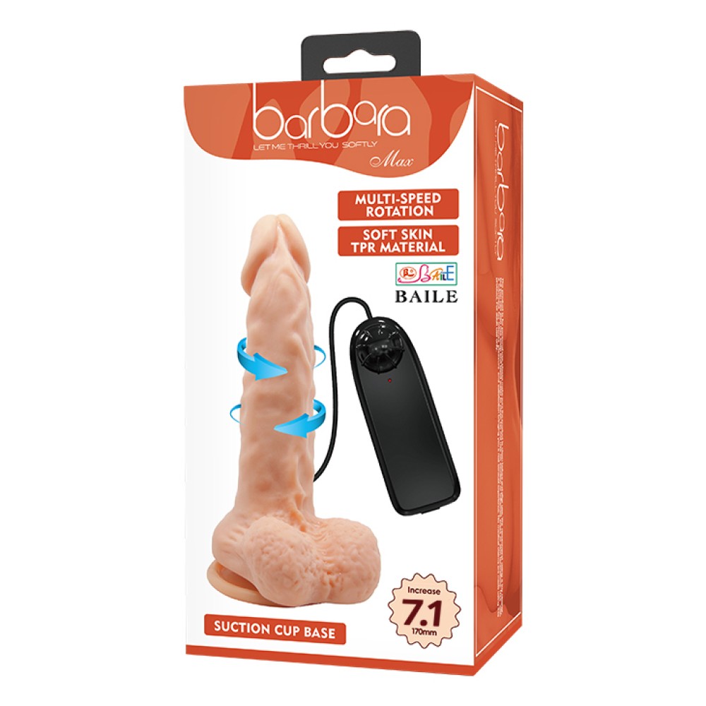 Barbara Max Multi-Speed Vibration Dildo 7.1 