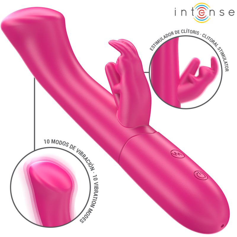INTENSE - JULIETA nyuszi vibrátor 10 rezgési móddal