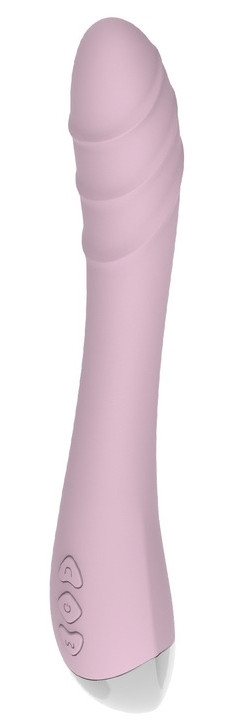 Vibro G-Pont Fox – érzéki vibrátor, rózsaszín 14 cm