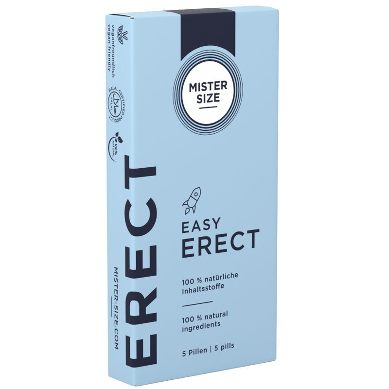 MISTER SIZE - prémium erekciót segítő tabletták 5 db-os