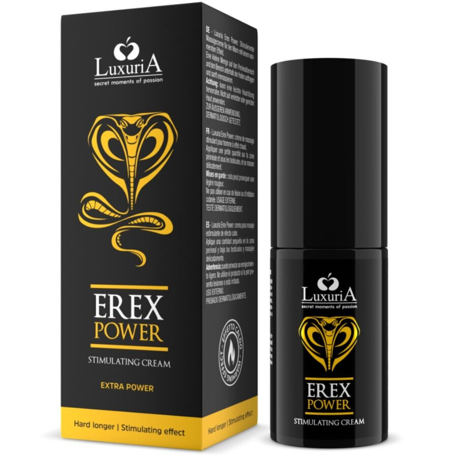 INTIMATELINE LUXURIA - Prémium erekciót támogató krém 30 ml