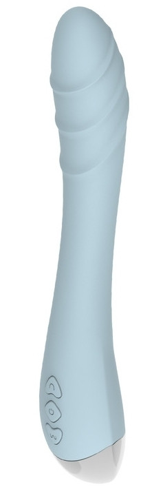 Vibro Fox Lindo – prémium G-pont vibrátor, kék 14 cm