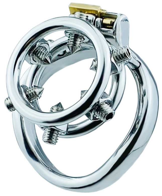 Fém büntetőkalitka Annel – stílusos intim kiegészítő